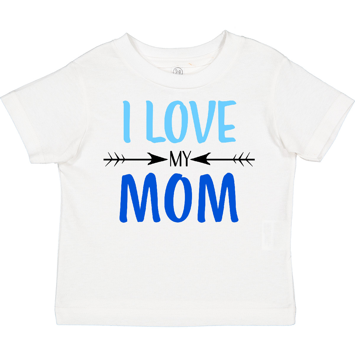 Inktastic I Love My Mom Mothers Day Toddler T-Shirt For Kids Mother New Mommy - Picture 5 of 6