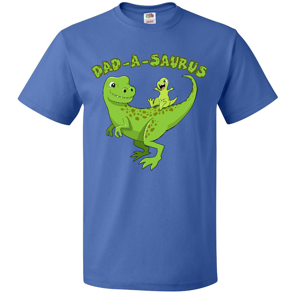 T-Shirt Inktastic Dad-a-Saurus A Dinosaur For Fathers Day Tyrannosaurus Rex süß - Bild 3 von 4