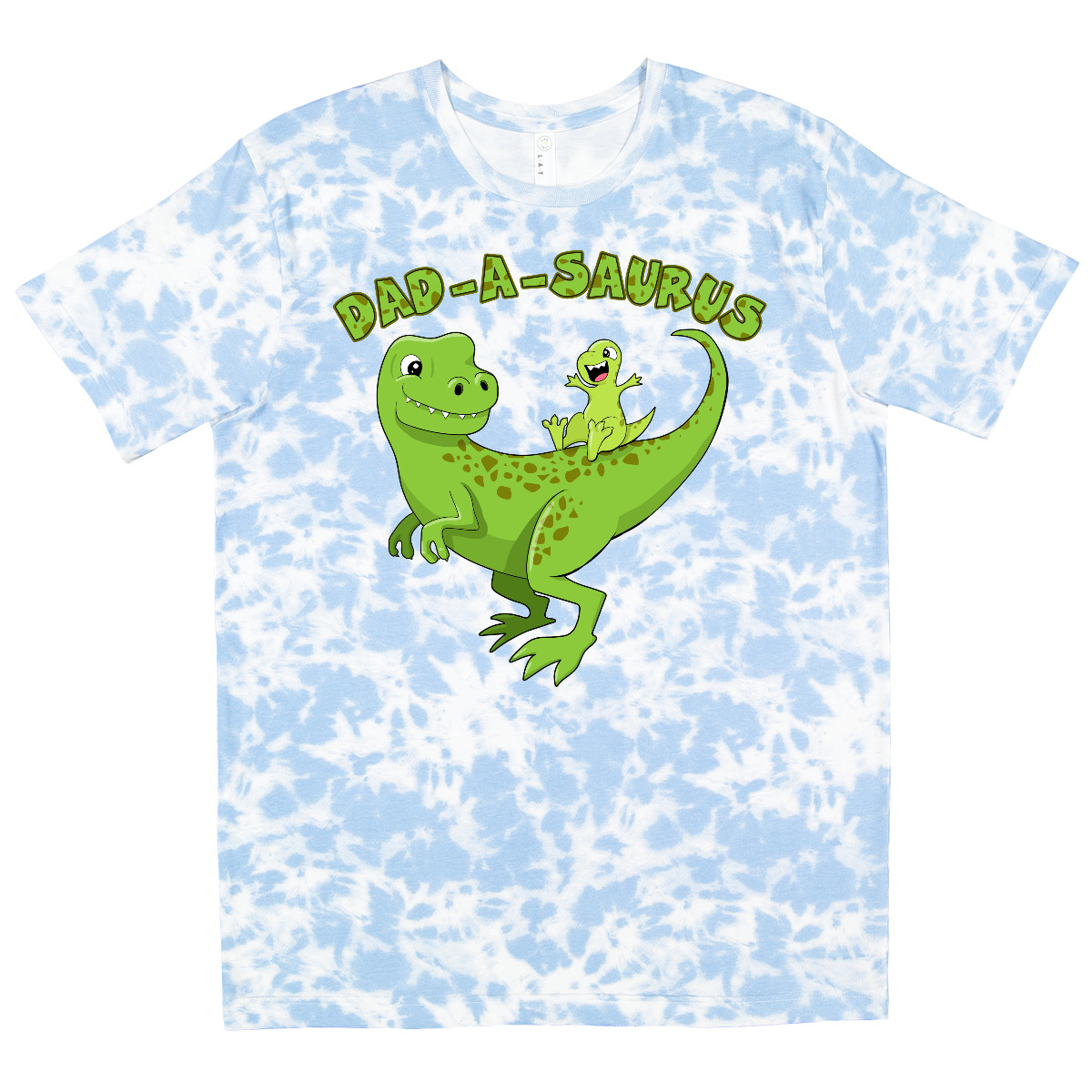 T-Shirt Inktastic Dad-a-Saurus A Dinosaur For Fathers Day Tyrannosaurus Rex süß - Bild 4 von 4