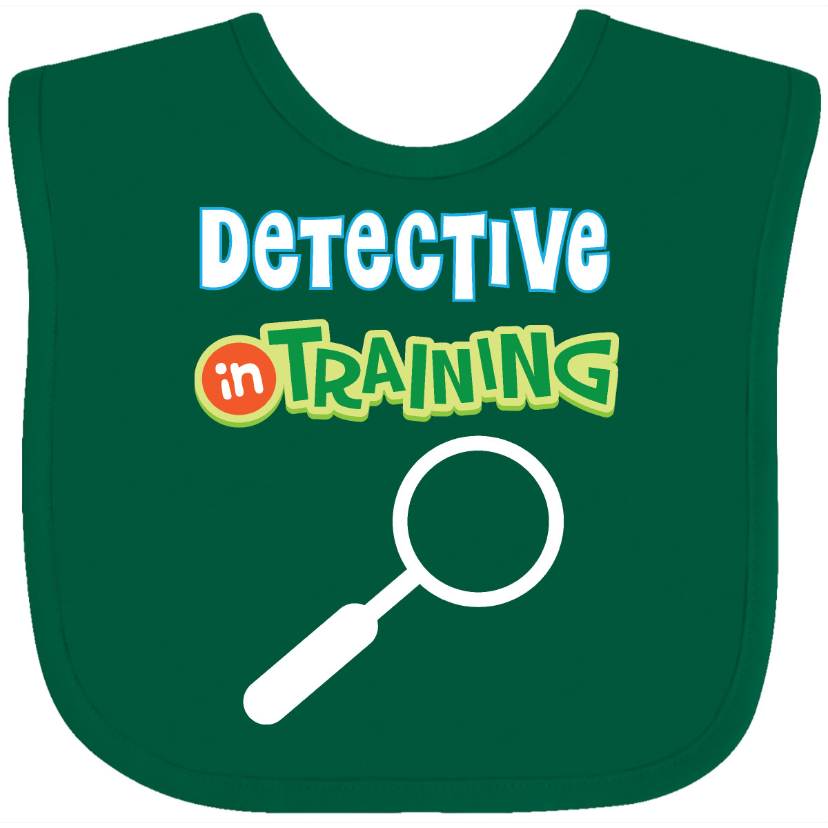 Inktastic Detective In Training Baby Bib Future Occupation Job Career Childs