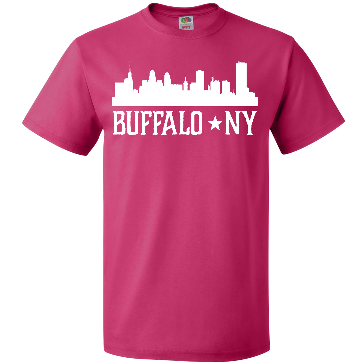 Inktastic Buffalo New York NY Cities Skyline T-Shirt City Silhouette Travel Gift