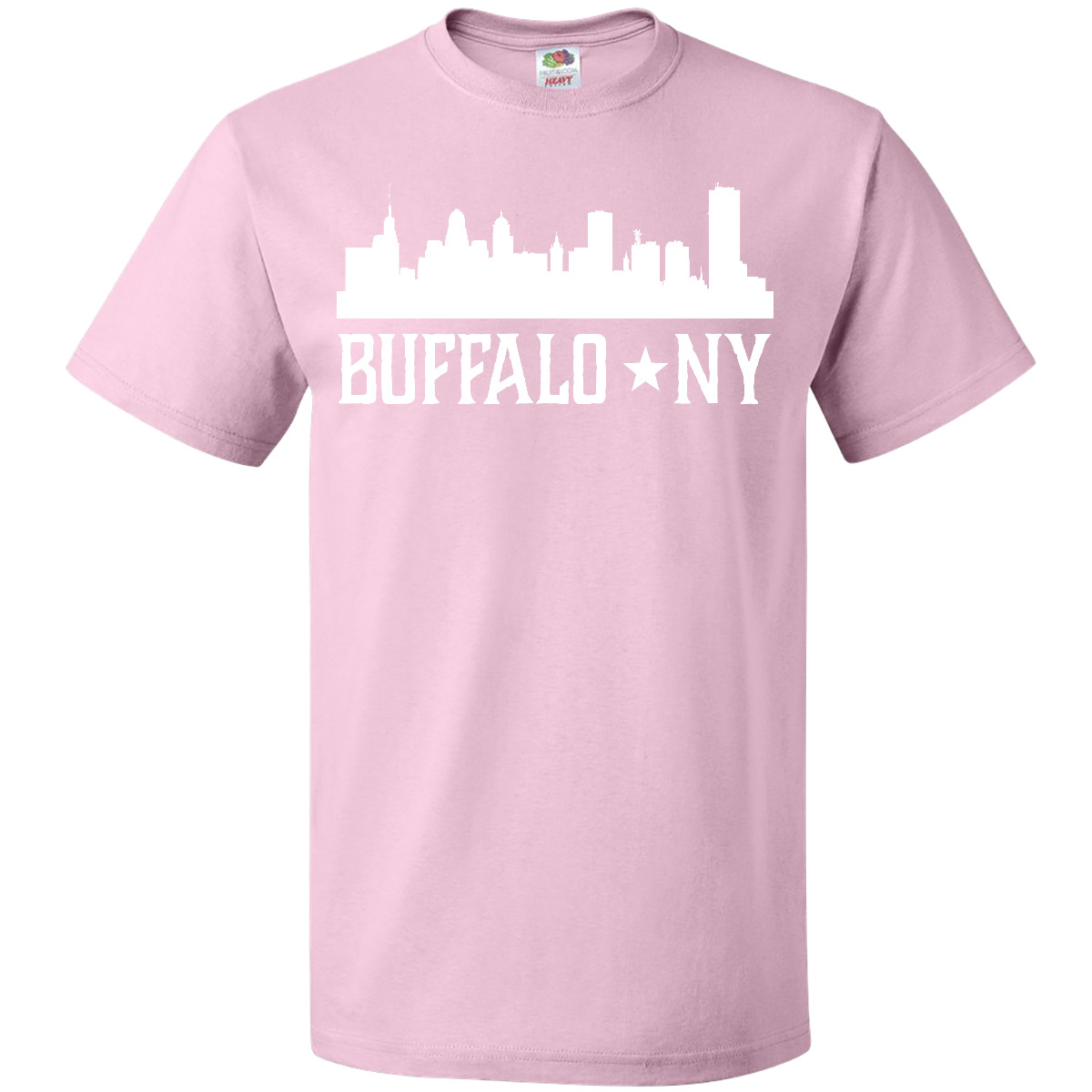 Inktastic Buffalo New York NY Cities Skyline T-Shirt City Silhouette Travel Gift