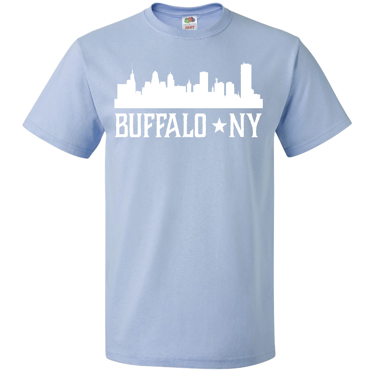 Inktastic Buffalo New York NY Cities Skyline T-Shirt City Silhouette Travel Gift