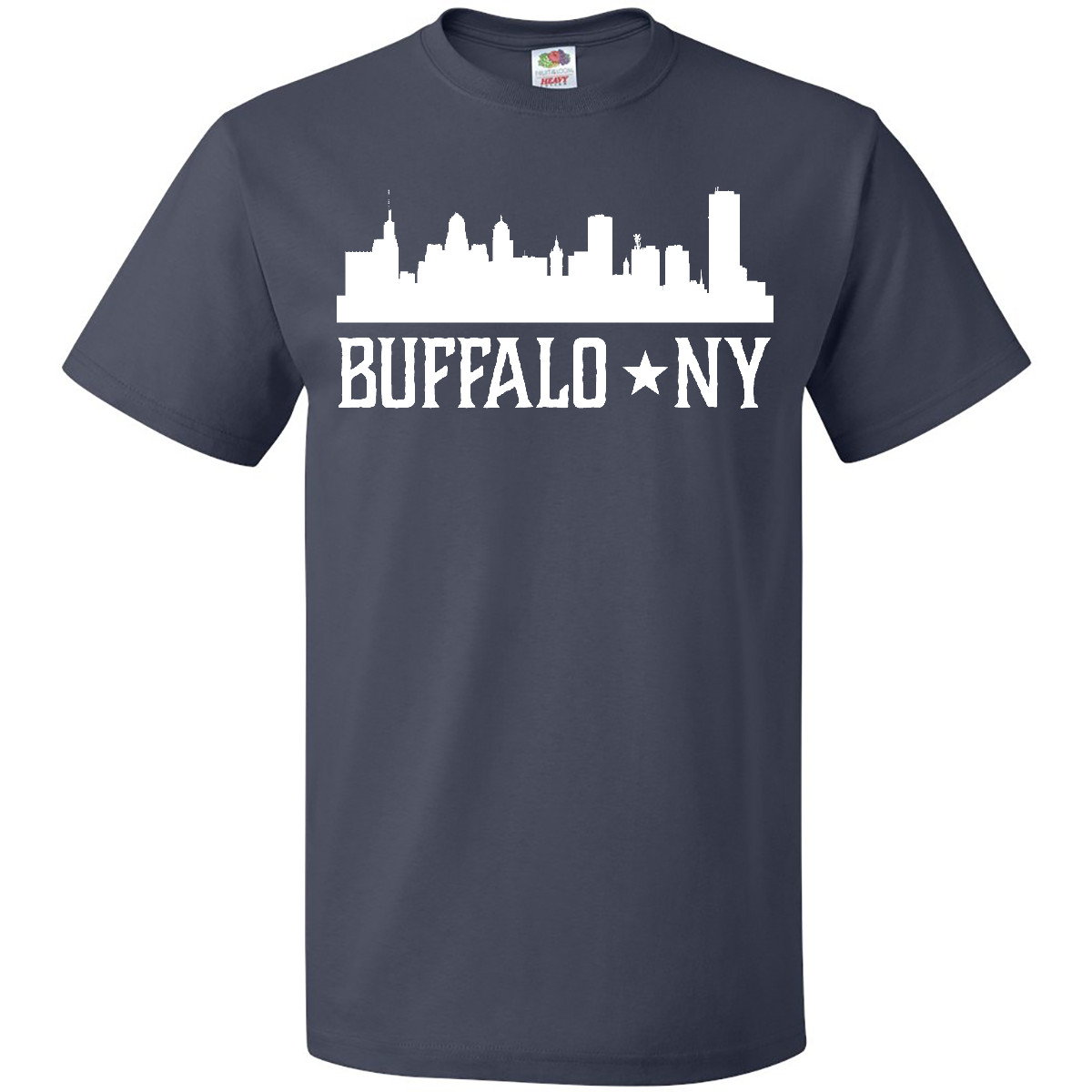 Inktastic Buffalo New York NY Cities Skyline T-Shirt City Silhouette Travel Gift