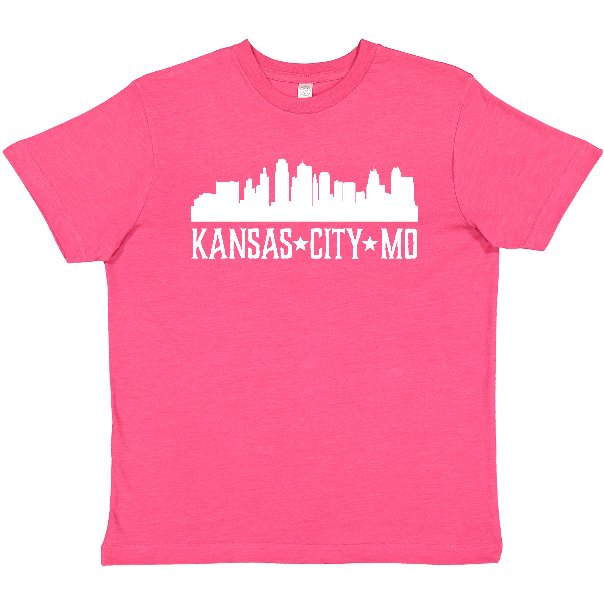 Inktastic Kansas City Missouri Skyline MO Cities Youth T-Shirt Silhouette Native - Picture 3 of 3