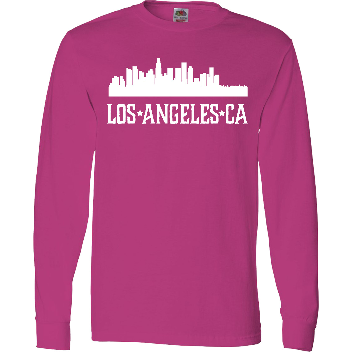 Inktastic Los Angeles California CA Cities Long Sleeve T-Shirt City Skyline Mens - Picture 2 of 2