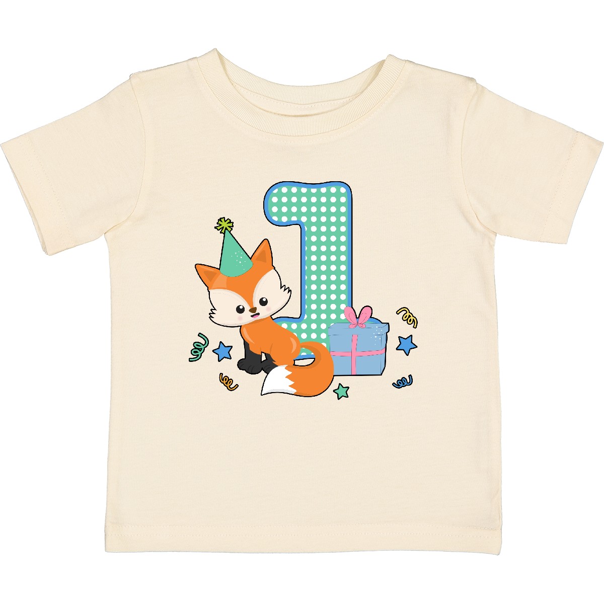 Inktastic Im 1 Years Old With Fox Baby T-Shirt Birthdays Its My 1st Birthday One - Picture 7 of 10