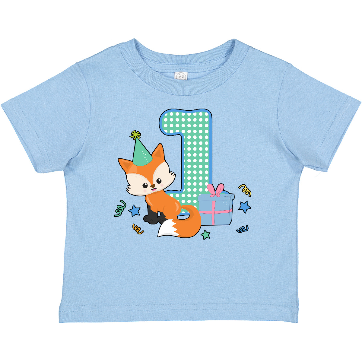 Inktastic Im 1 Years Old With Fox Baby T-Shirt Birthdays Its My 1st Birthday One - Picture 3 of 10