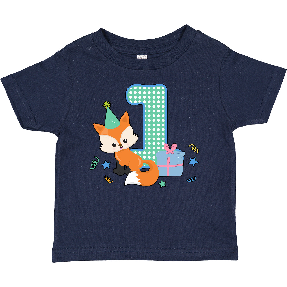 Inktastic Im 1 Years Old With Fox Baby T-Shirt Birthdays Its My 1st Birthday One - Picture 8 of 10