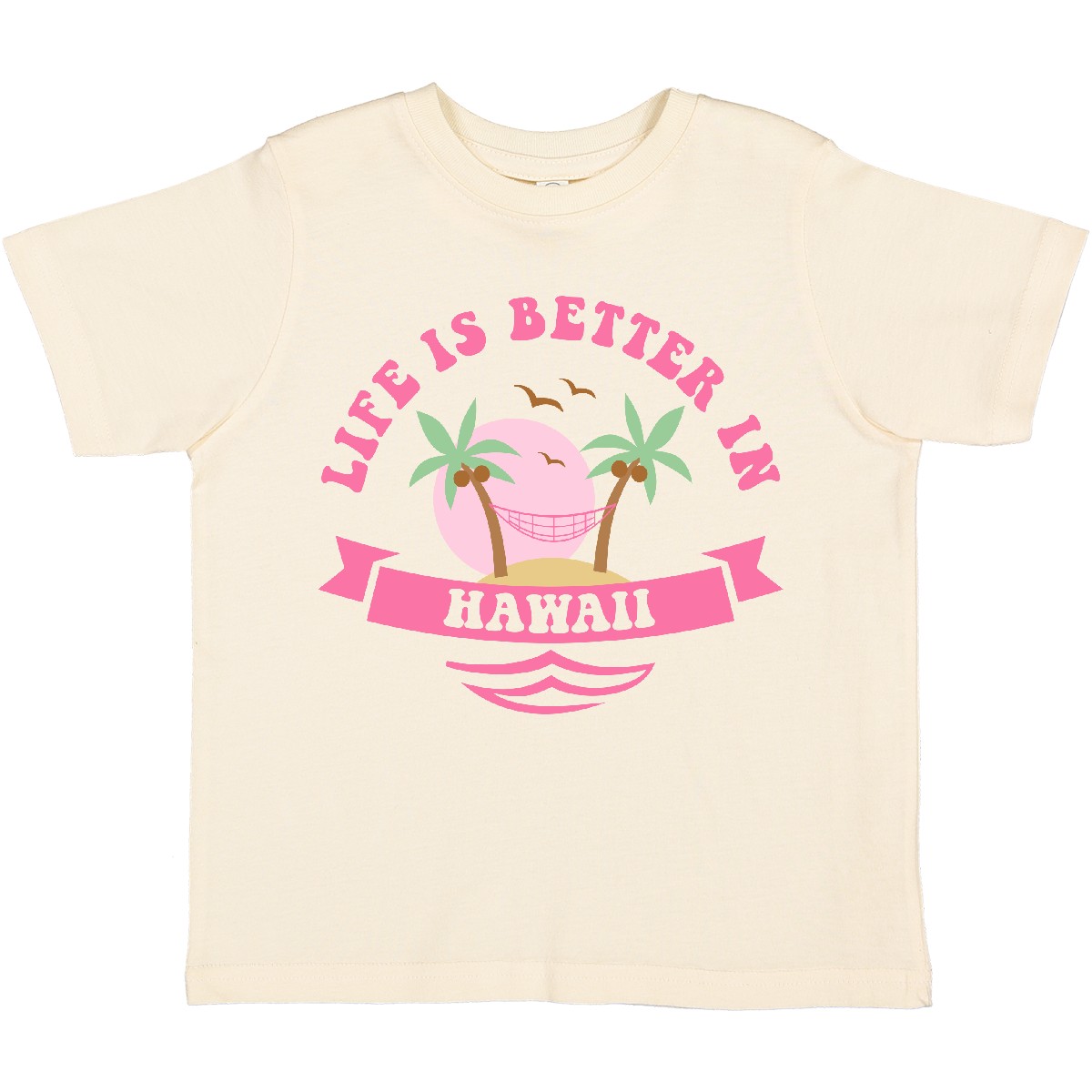 Inktastic Life's Better In Hawaii Toddler T-Shirt Life Is Aloha Beach Mahalo Kid - Picture 5 of 7