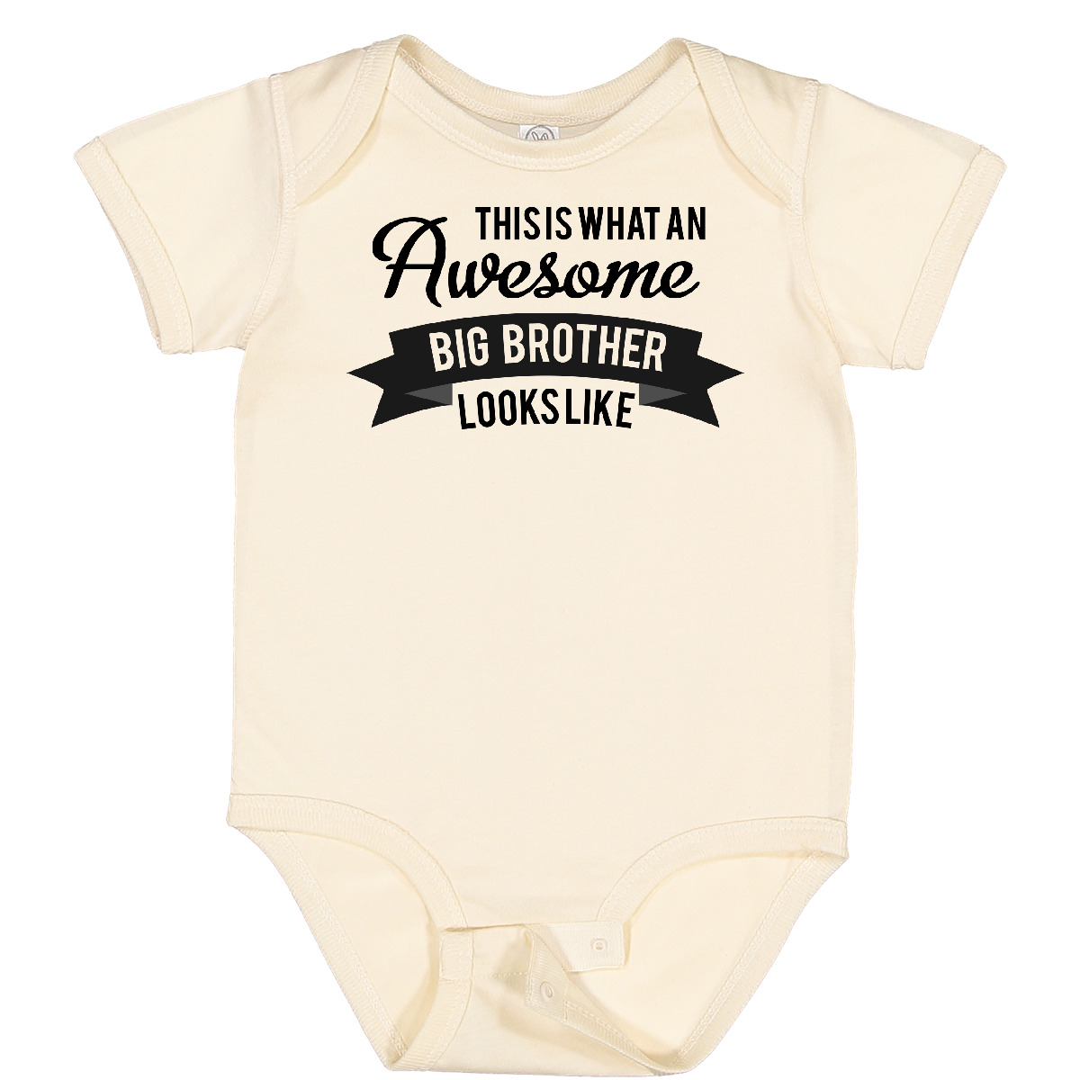 Inktastic This Is What An Awesome Big Brother Looks Like Baby Bodysuit Family - Picture 4 of 6