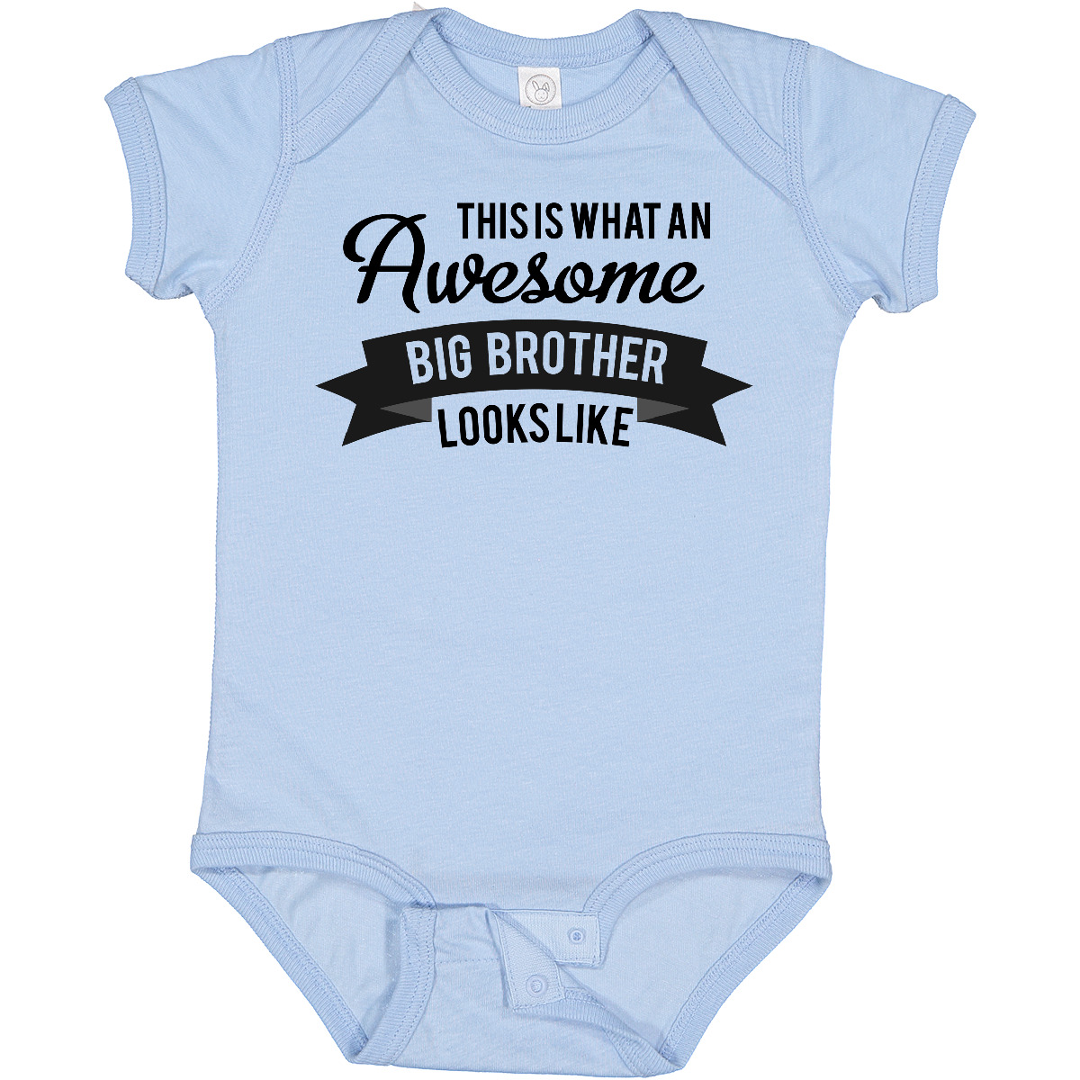 Inktastic This Is What An Awesome Big Brother Looks Like Baby Bodysuit Family - Picture 2 of 6