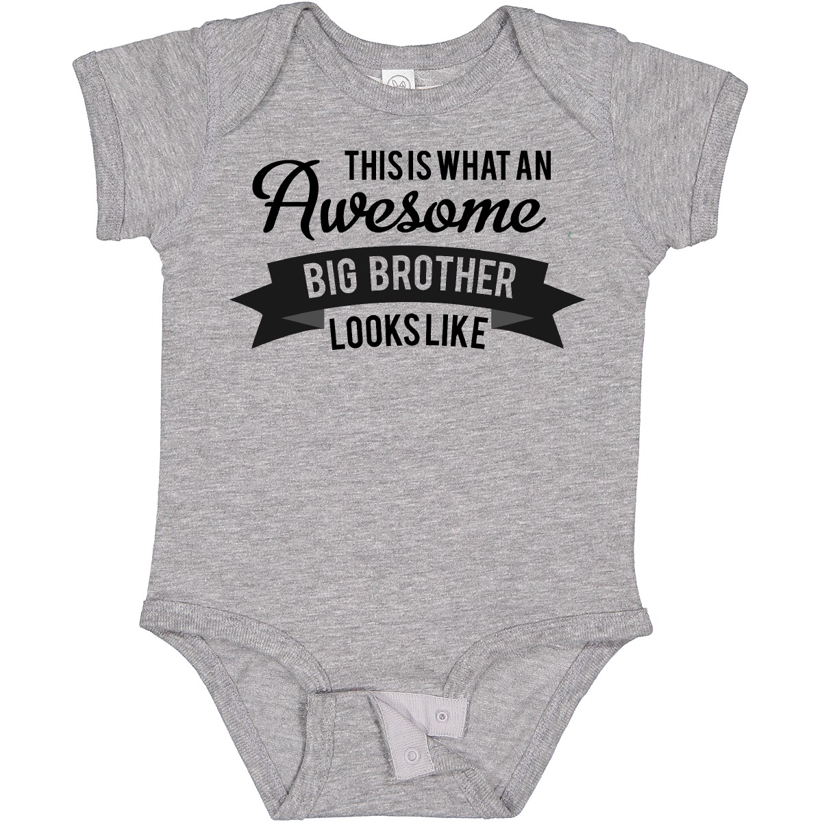 Inktastic This Is What An Awesome Big Brother Looks Like Baby Bodysuit Family - Picture 3 of 6