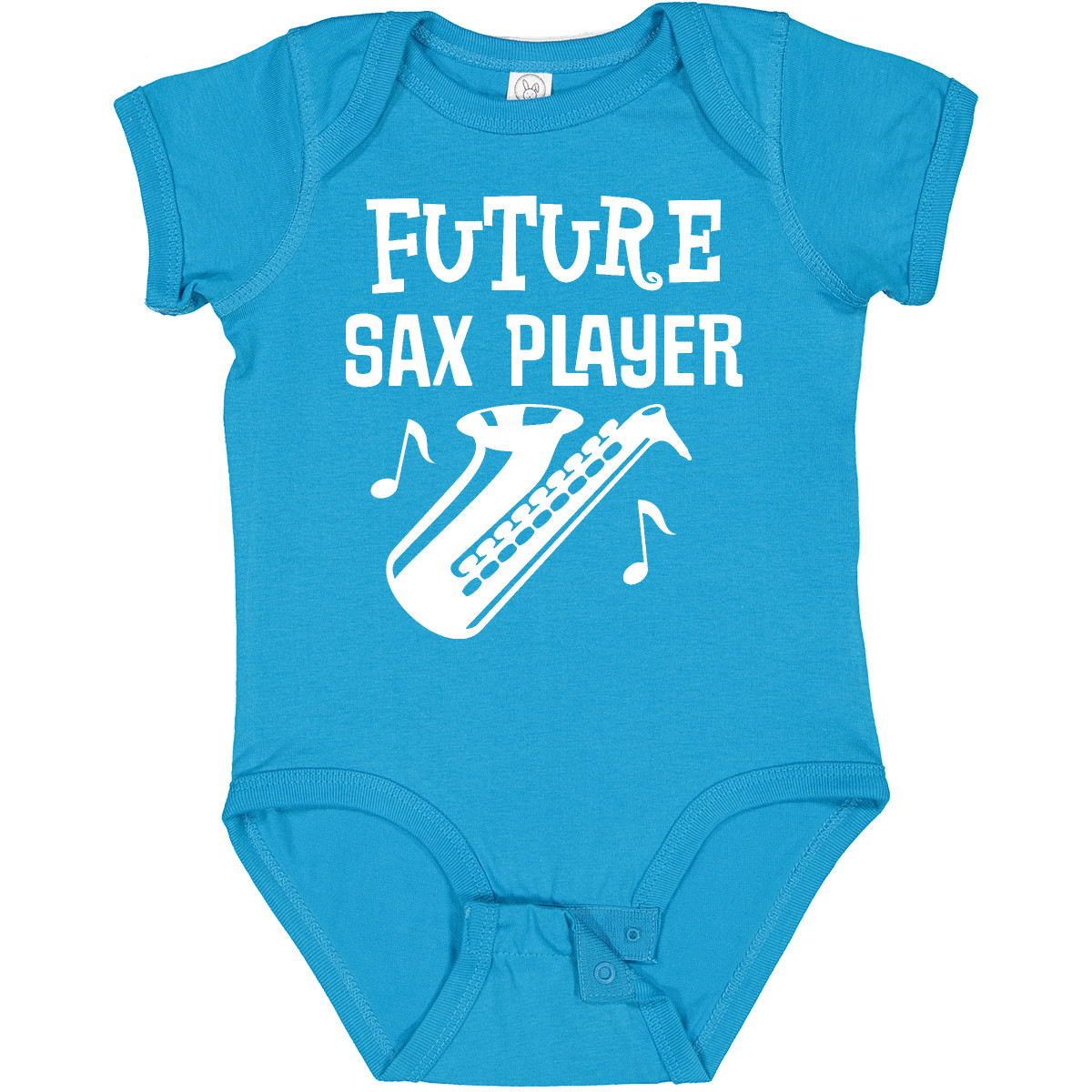 Inktastic Future Saxophone Player Childs Music Gift Baby Bodysuit Saxophonist - Picture 10 of 10