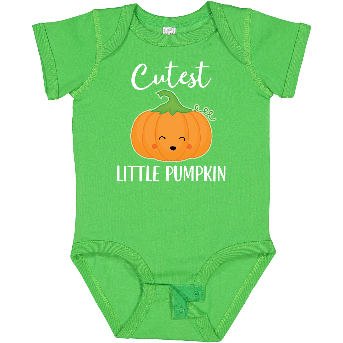 Inktastic Halloween Cutest Little Pumpkin Baby Bodysuit Holiday Cute Childs Fall