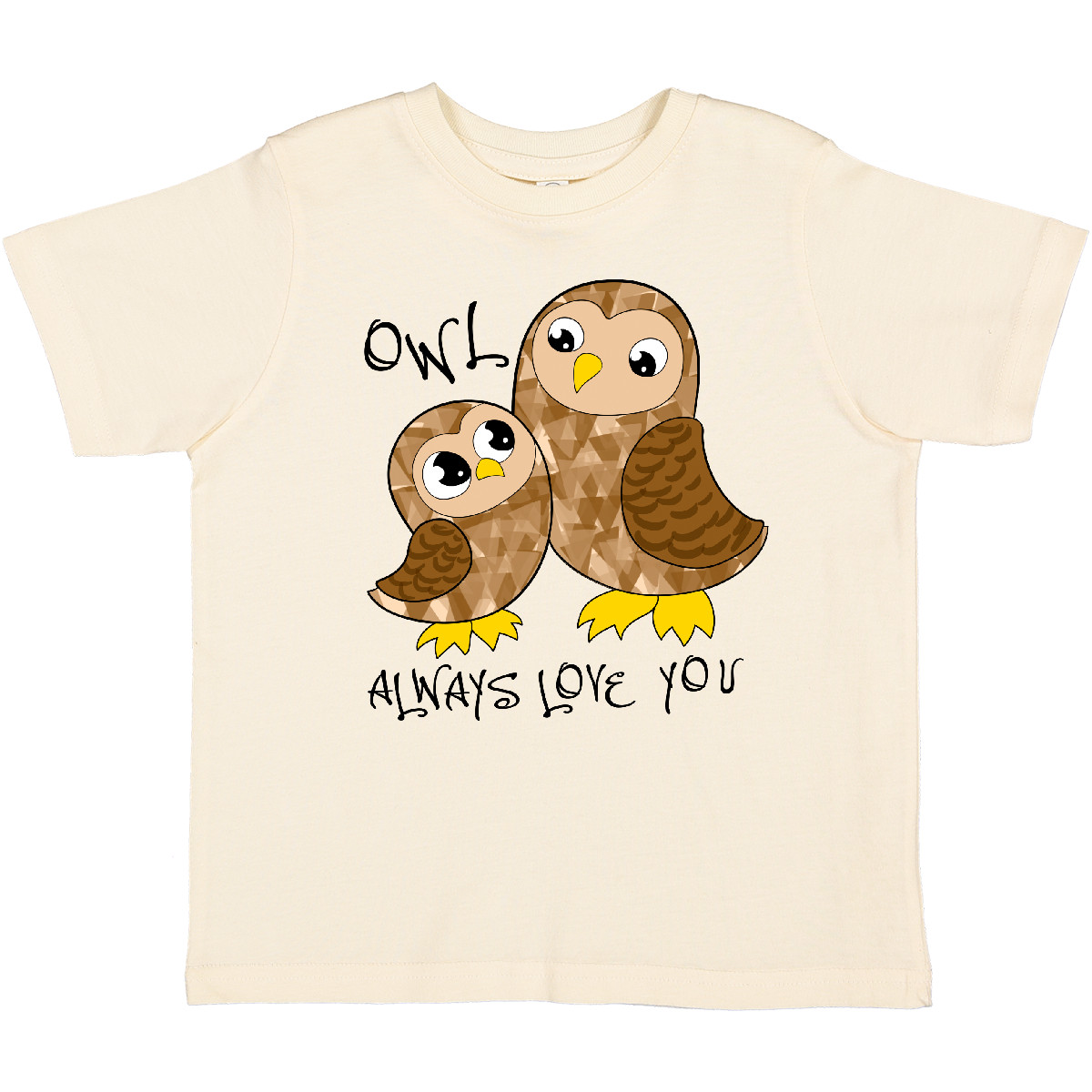 Inktastic Owl Always Love You - Linda Camiseta Familia Búho Niño Pájaros Búhos Niños - Imagen 4 de 7