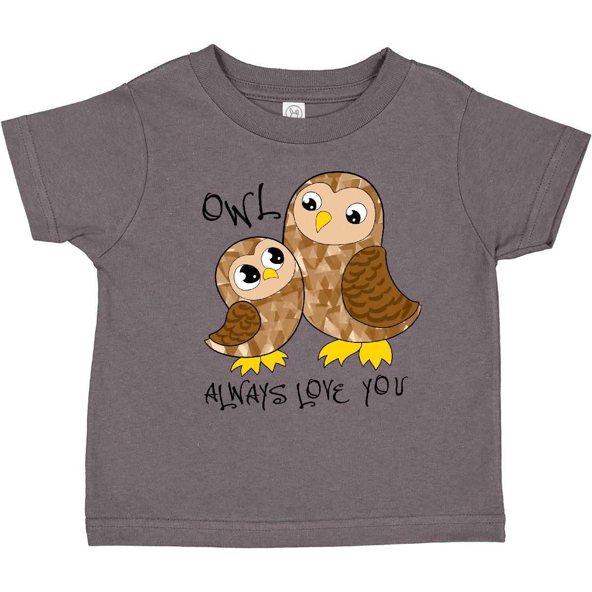 Inktastic Owl Always Love You - Linda Camiseta Familia Búho Niño Pájaros Búhos Niños - Imagen 2 de 7