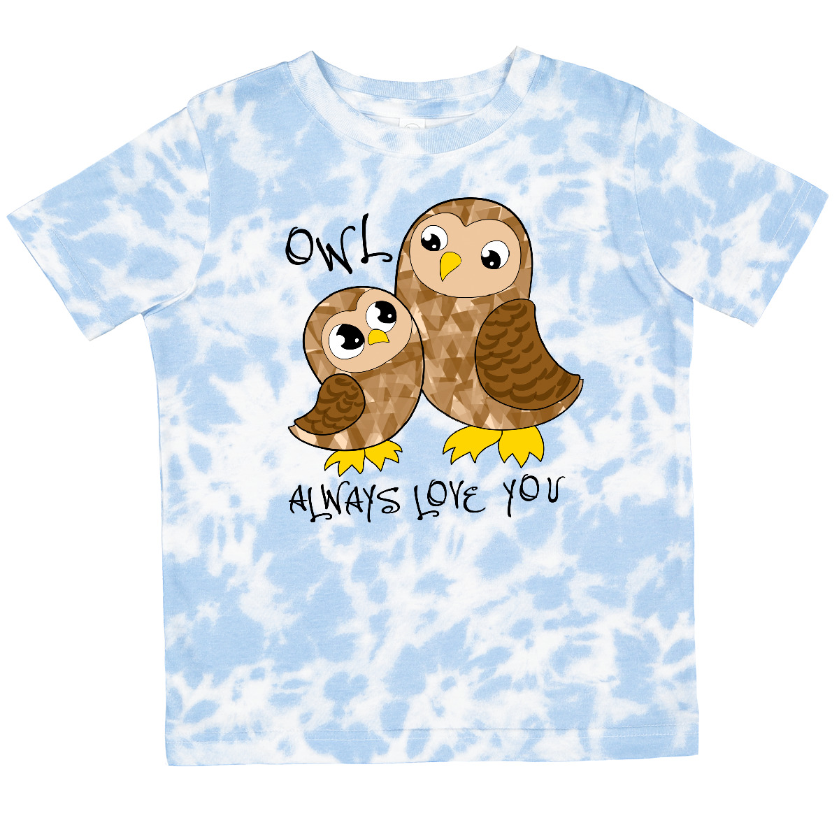 Inktastic Owl Always Love You - Linda Camiseta Familia Búho Niño Pájaros Búhos Niños - Imagen 6 de 7