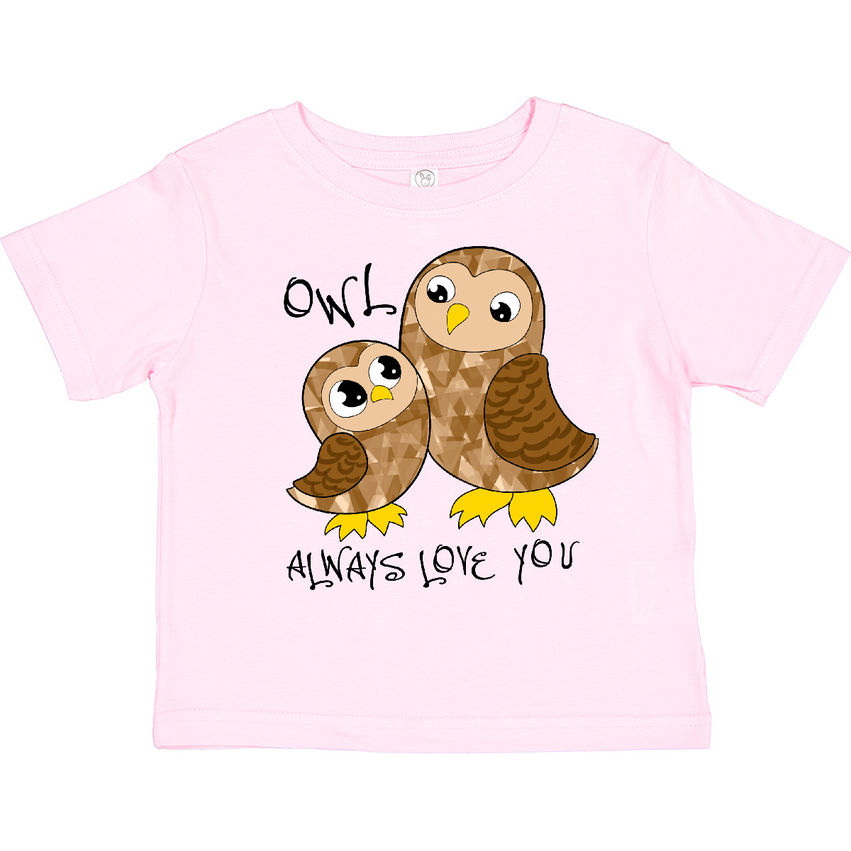 Inktastic Owl Always Love You - Linda Camiseta Familia Búho Niño Pájaros Búhos Niños - Imagen 5 de 7