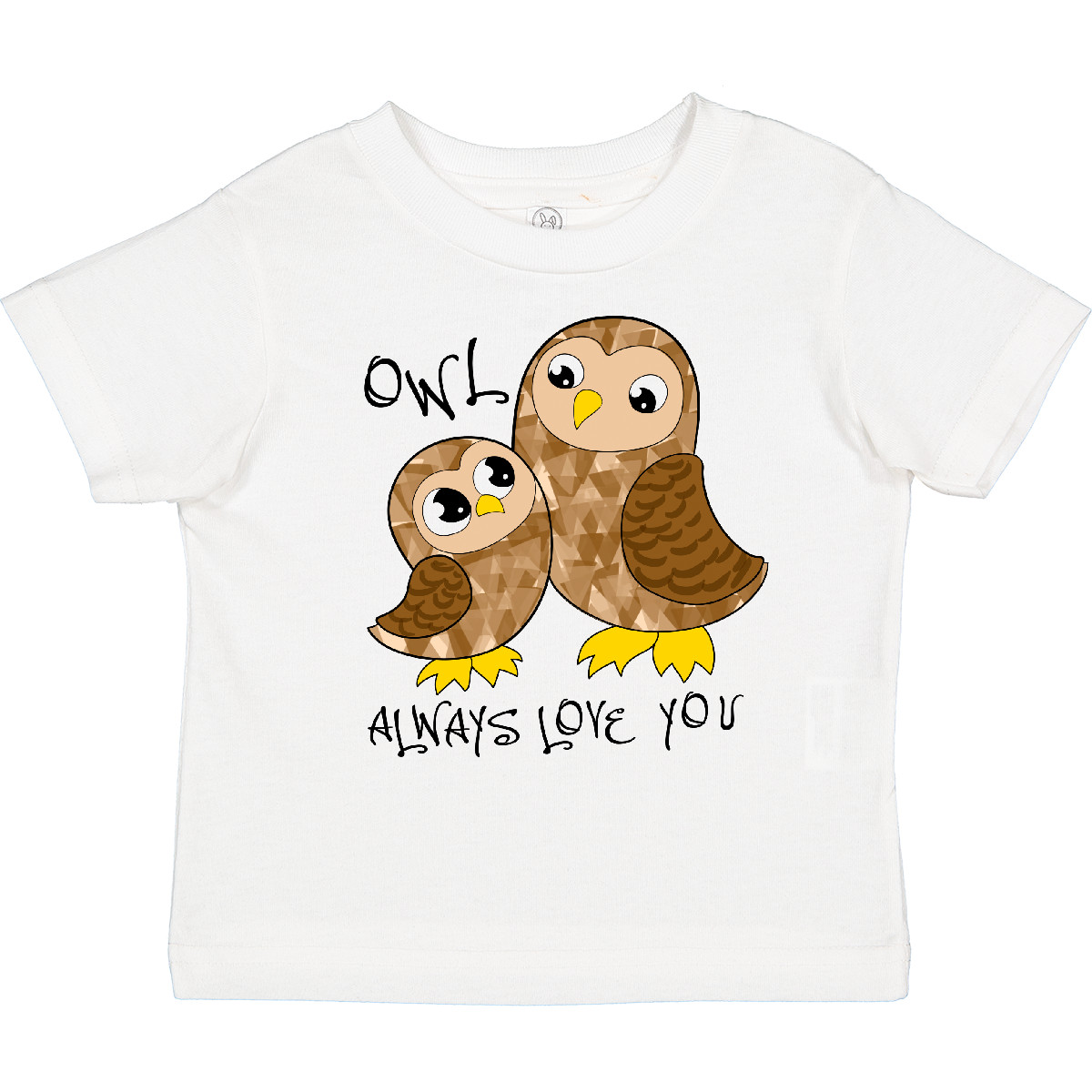 Inktastic Owl Always Love You - Linda Camiseta Familia Búho Niño Pájaros Búhos Niños - Imagen 7 de 7