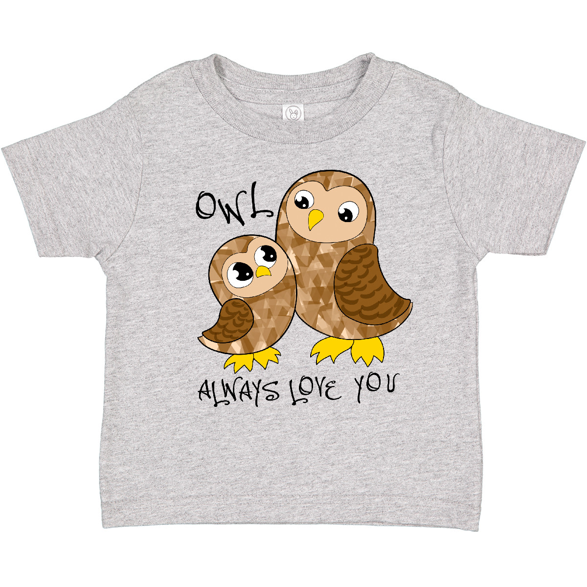Inktastic Owl Always Love You - Linda Camiseta Familia Búho Niño Pájaros Búhos Niños - Imagen 3 de 7