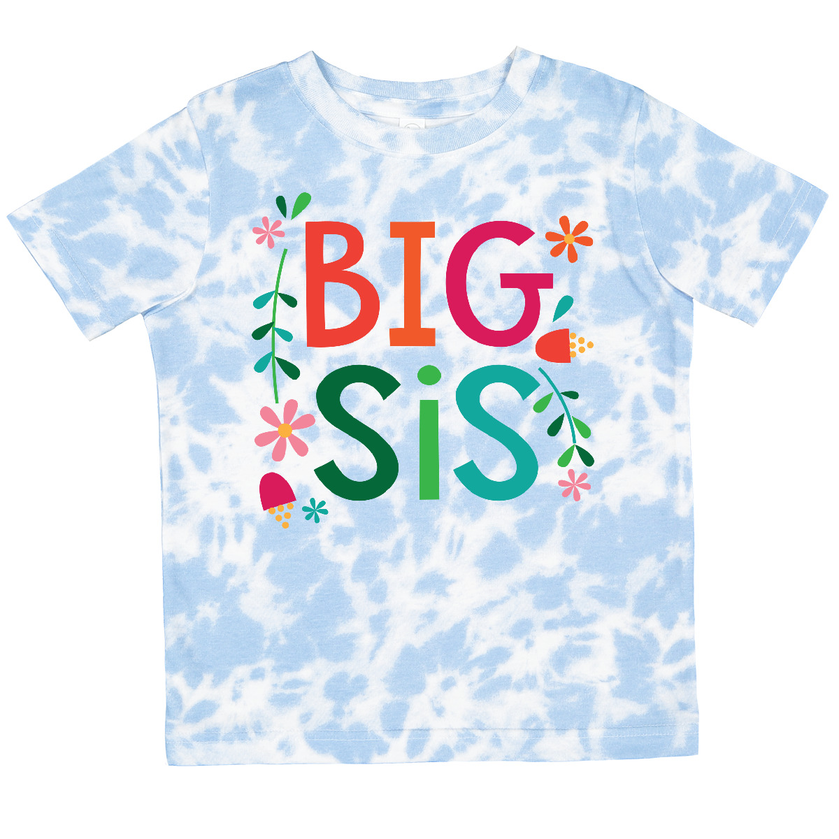 Inktastic Big Sis Girls Cute Sister Announcement Toddler T-Shirt Childs Gift Kid - Picture 18 of 19
