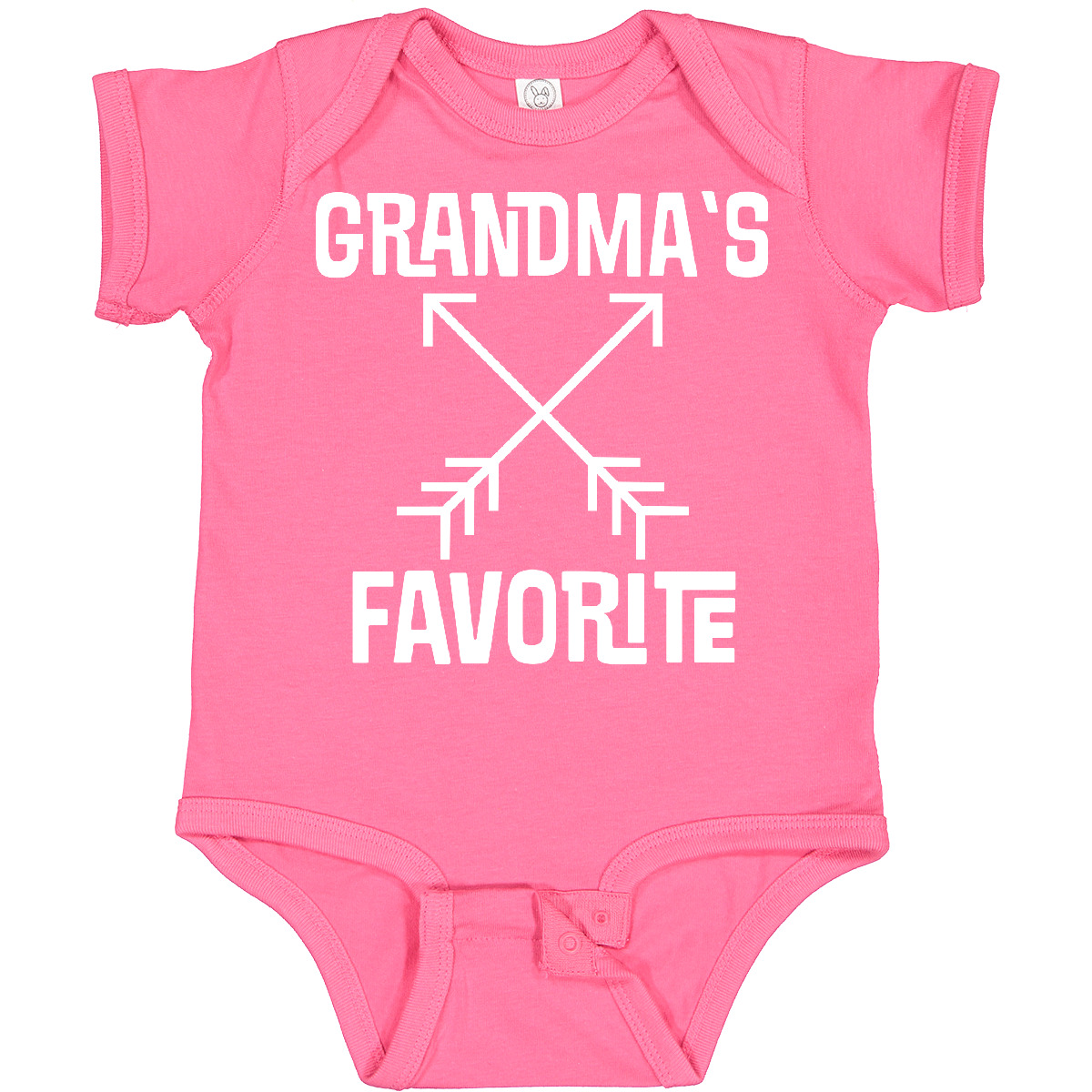 Inktastic Grandmas Favorite Grandson Baby Bodysuit Grandma Granddaughter Cute