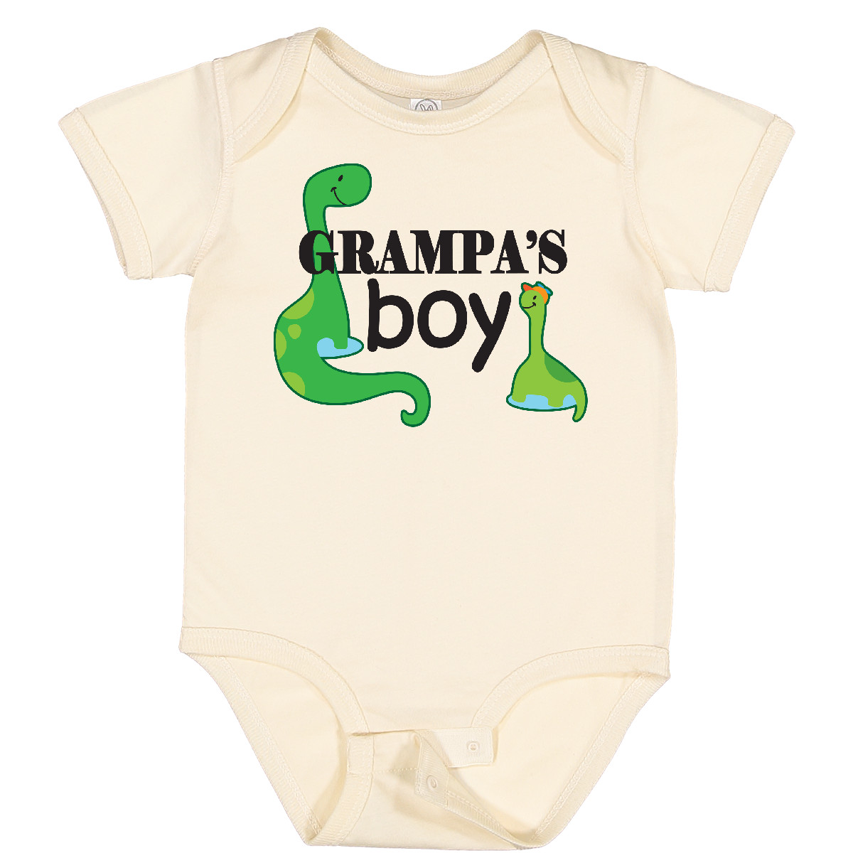 Inktastic Grampas ragazzo nipote dinosauro neonato nonno rampicante da Dino giorno carino - Foto 4 di 7