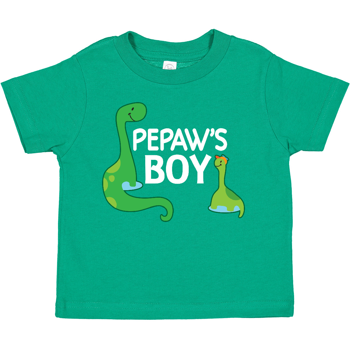 Inktastic Pepaw's Boy Grandson Toddler T-Shirt Pepaw Boys Dinosaur Dino Cute Kid - Picture 2 of 6