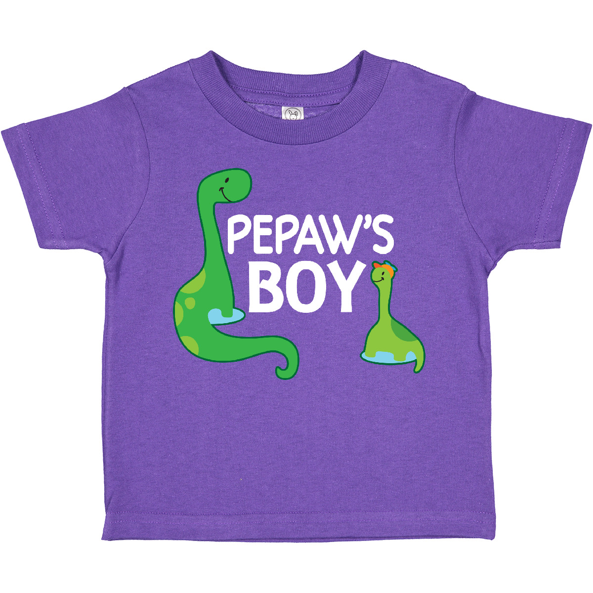 Inktastic Pepaw's Boy Grandson Toddler T-Shirt Pepaw Boys Dinosaur Dino Cute Kid - Picture 6 of 6