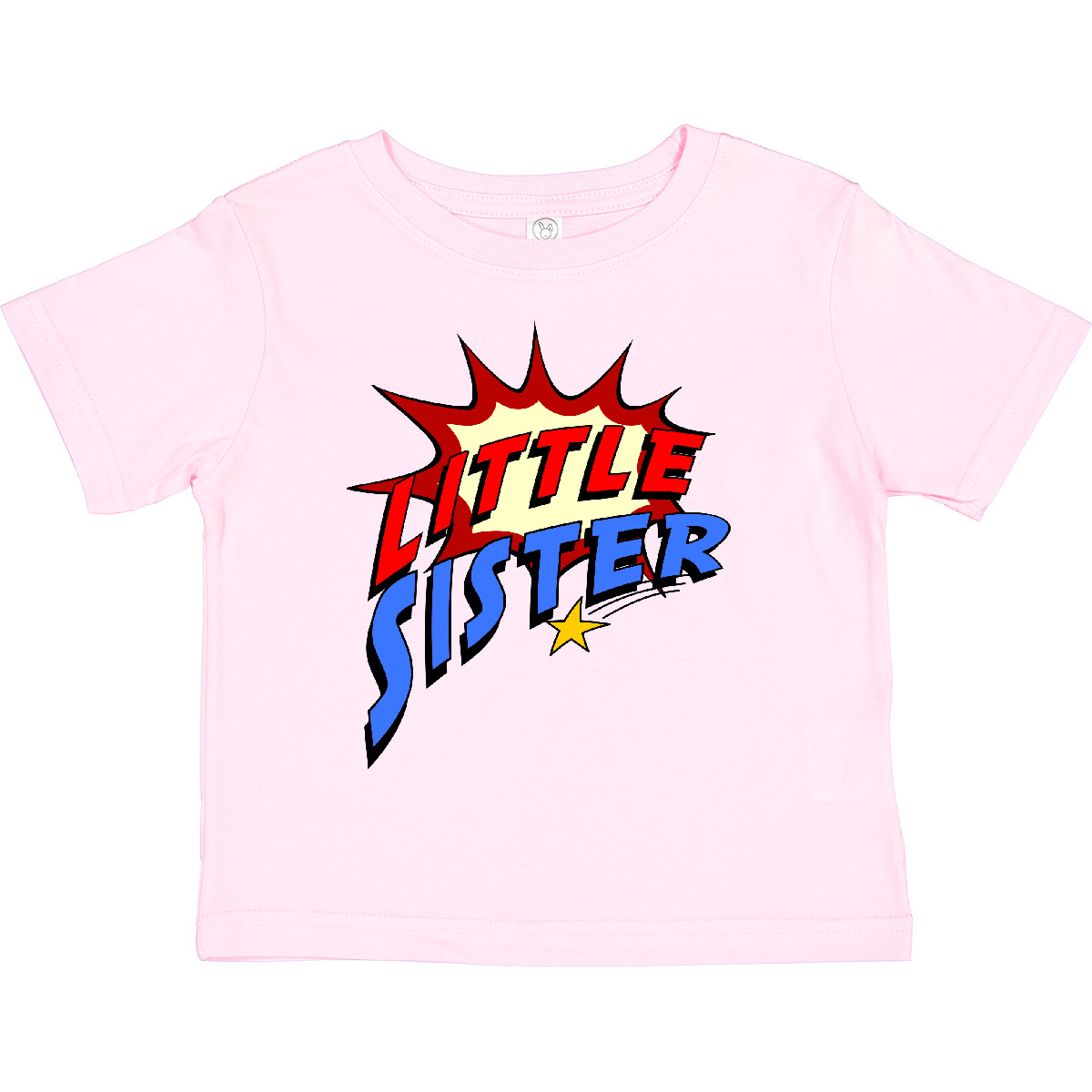 Inktastic Little Sister Superhero Toddler T-Shirt Super Hero Comic Book Sis Gift - Picture 8 of 10