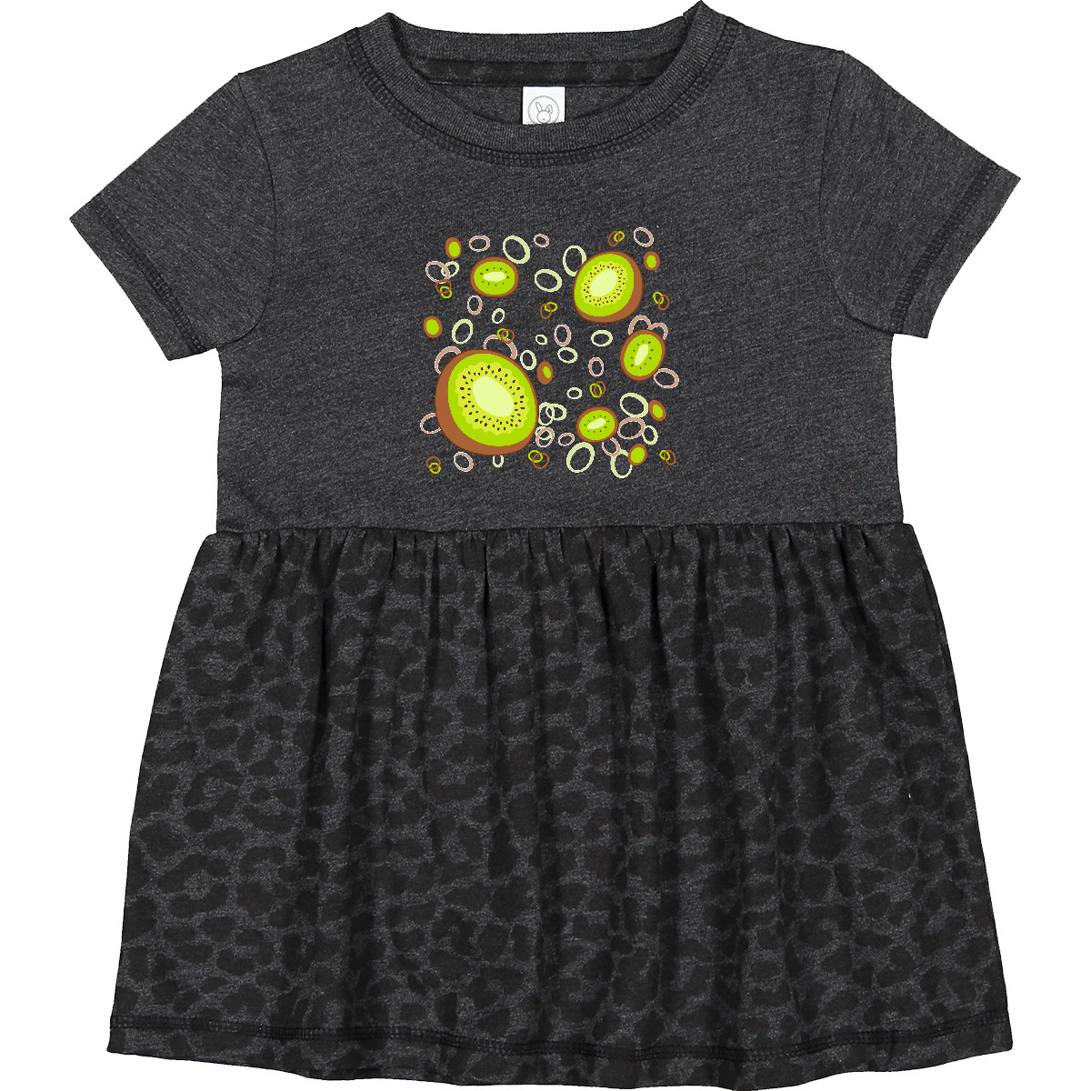 Inktastic Kiwi Fruit Party Infant Dress Food Slice Oval Seeds Rind Fun Healthy