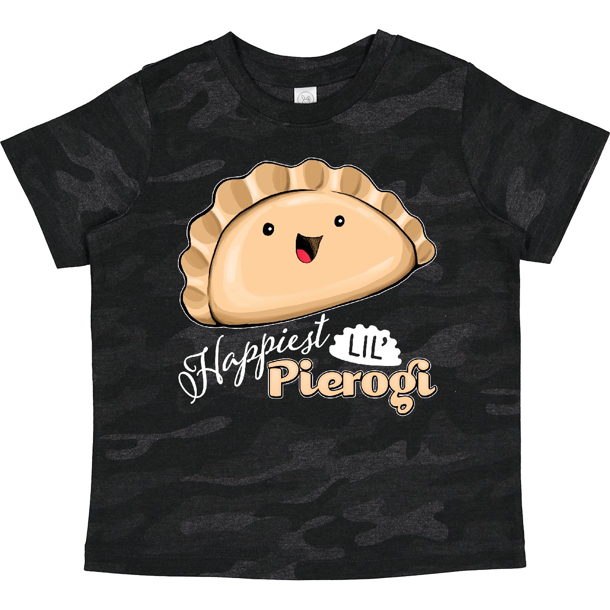 Inktastic Happiest Lil' Pierogi Toddler T-Shirt Food Cute Polish Cuisine Tasty - Picture 9 of 10