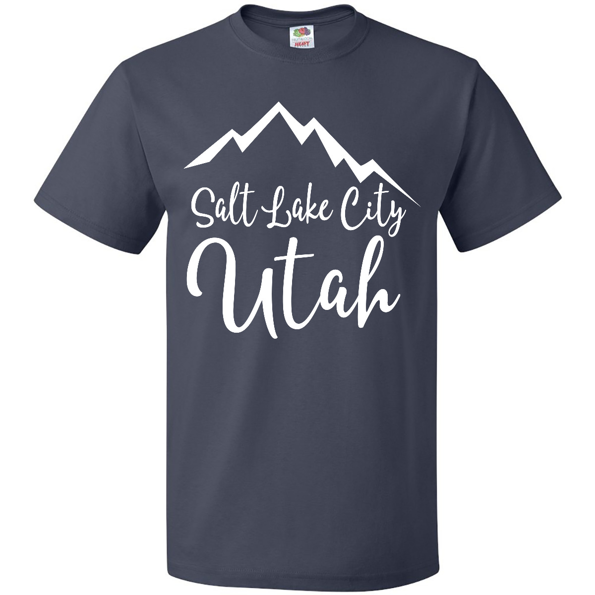 Inktastic Salt Lake City Utah T-Shirt Slc Rocky Mountains Cities Places Mens - Picture 2 of 2