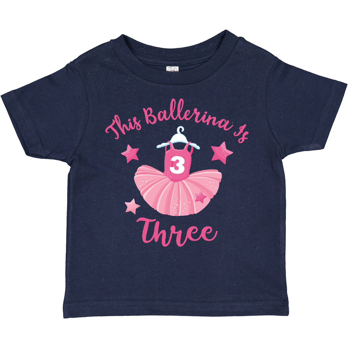 Inktastic Ballerina 3rd Birthday Toddler T-Shirt Party Ballet Dance Little Prima - Picture 6 of 9