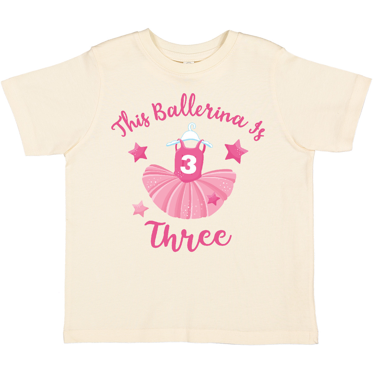 Inktastic Ballerina 3rd Birthday Toddler T-Shirt Party Ballet Dance Little Prima - Picture 5 of 9