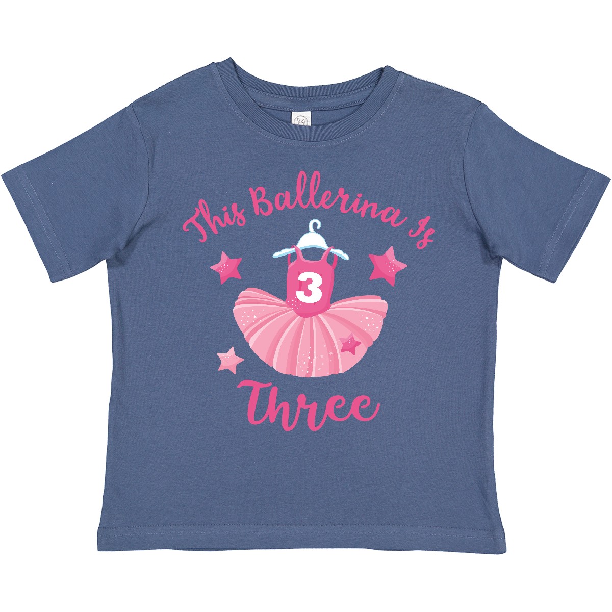 Inktastic Ballerina 3rd Birthday Toddler T-Shirt Party Ballet Dance Little Prima - Picture 4 of 9
