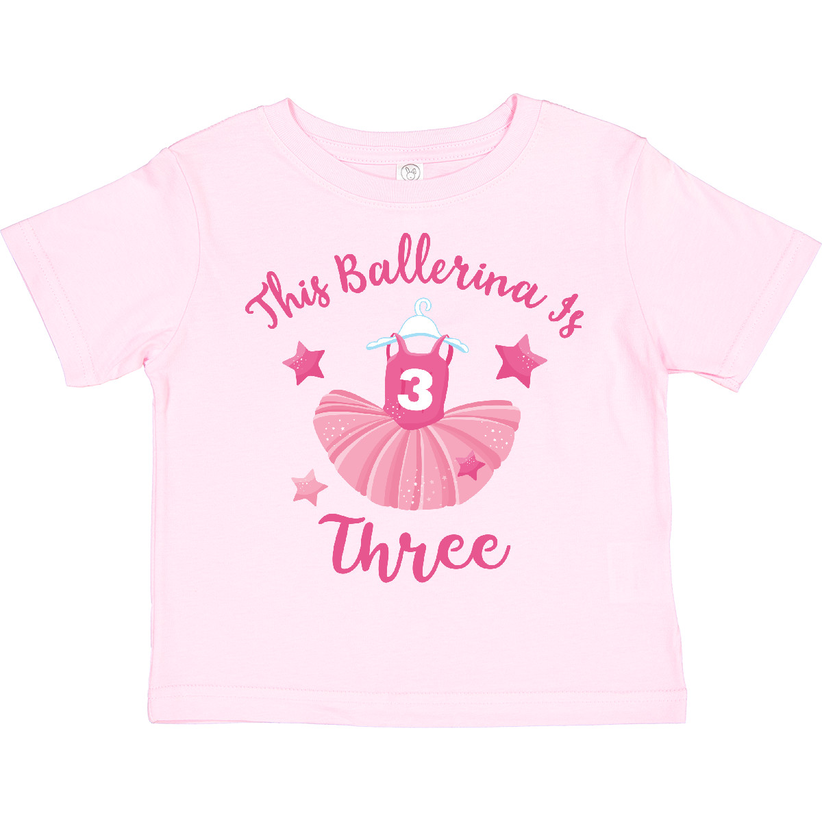 Inktastic Ballerina 3rd Birthday Toddler T-Shirt Party Ballet Dance Little Prima - Picture 7 of 9