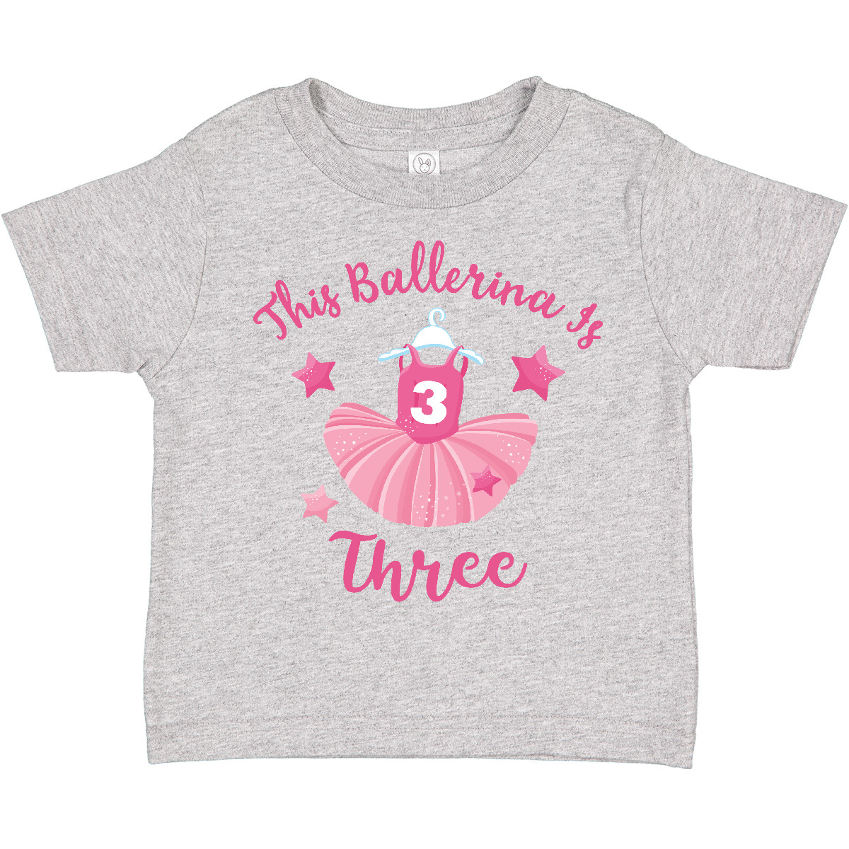 Inktastic Ballerina 3rd Birthday Toddler T-Shirt Party Ballet Dance Little Prima - Picture 3 of 9