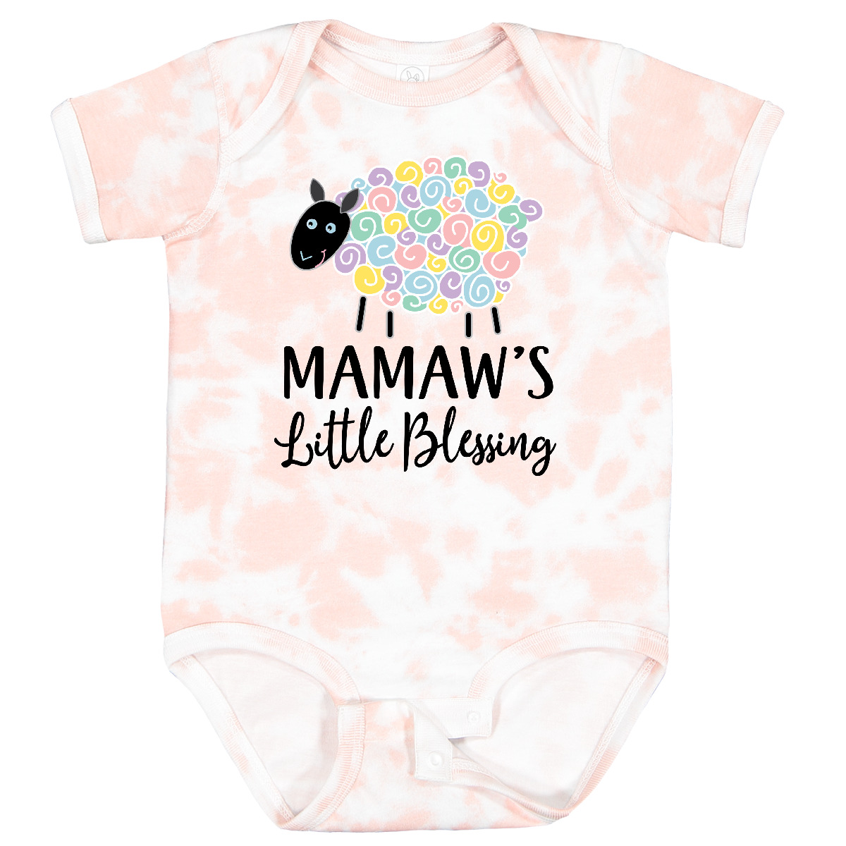 Inktastic Mamaw For Grandchild Girls Baby Bodysuit Sheep Girl Granddaughter New - Picture 6 of 7