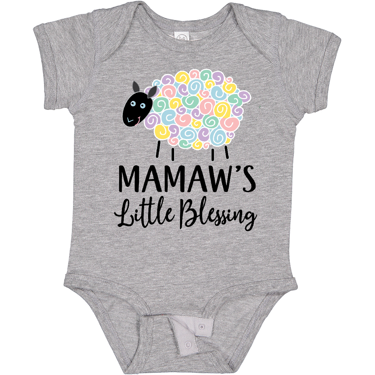 Inktastic Mamaw For Grandchild Girls Baby Bodysuit Sheep Girl Granddaughter New - Picture 3 of 7