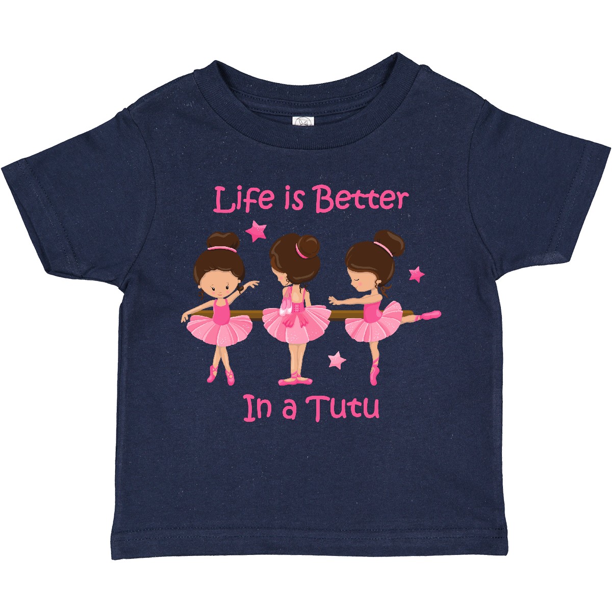 Inktastic Life's Better In A Tutu KS Kleinkind T-Shirt Life Is Ballerina Ballett - Bild 13 von 19