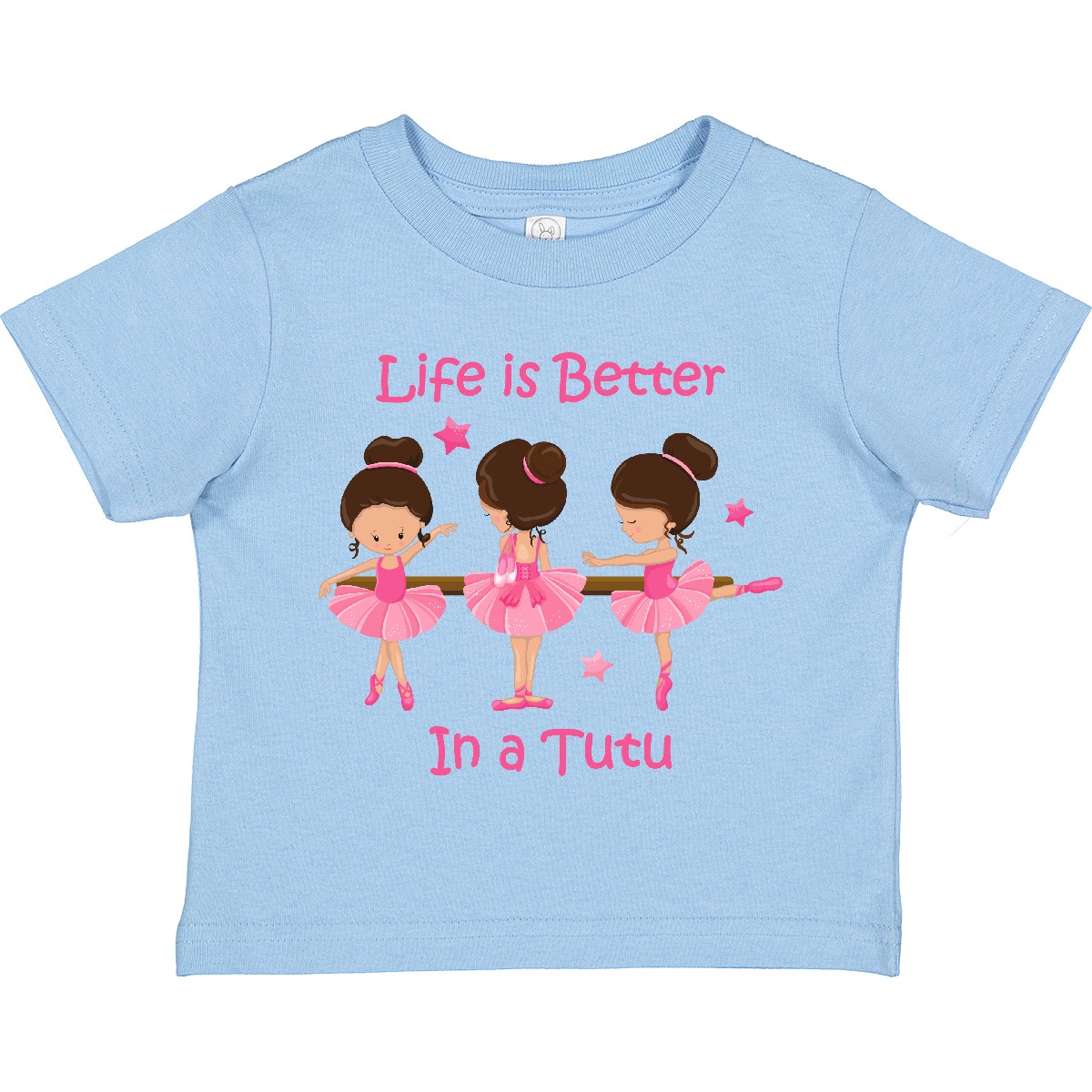 Inktastic Life's Better In A Tutu KS Kleinkind T-Shirt Life Is Ballerina Ballett - Bild 11 von 19