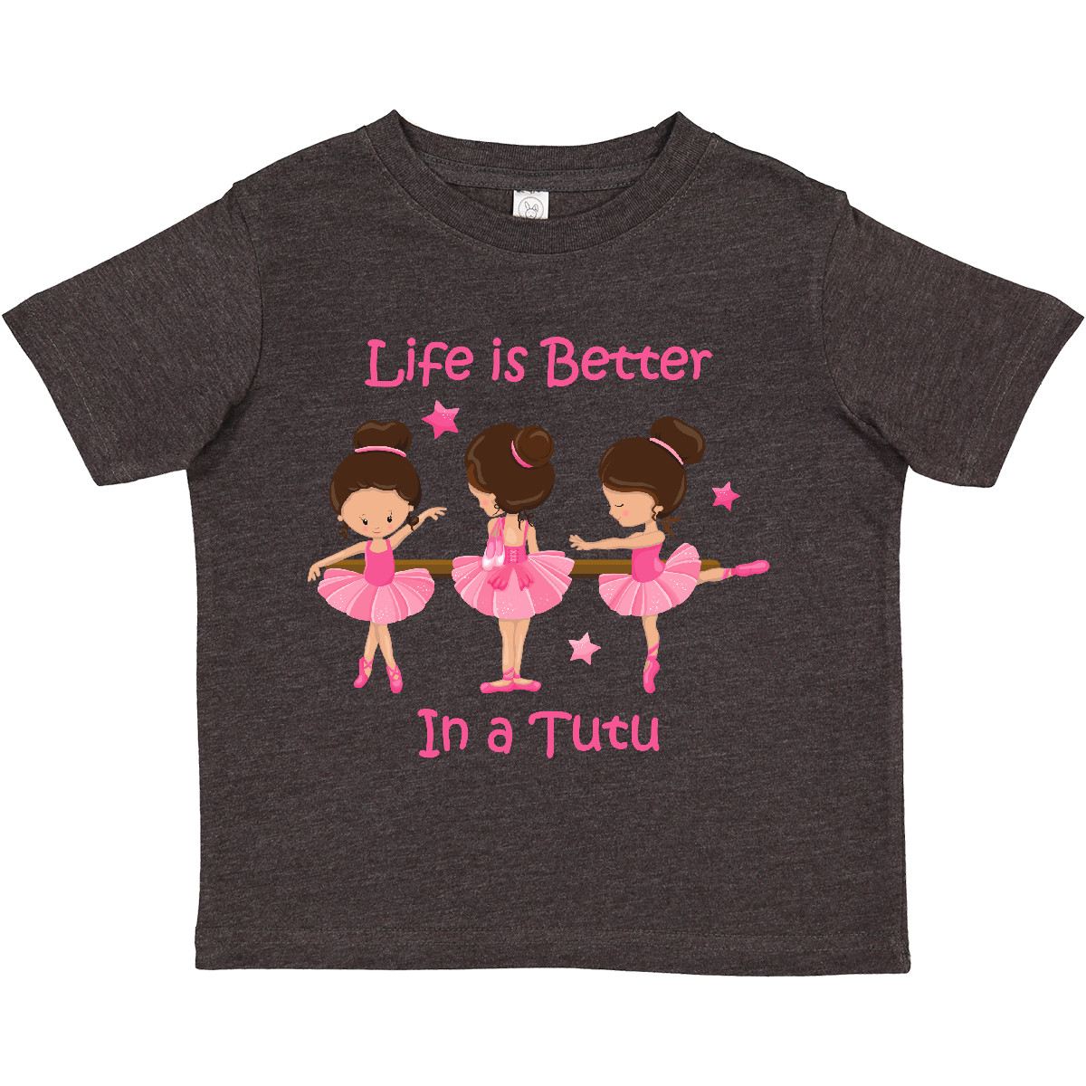 Inktastic Life's Better In A Tutu KS Kleinkind T-Shirt Life Is Ballerina Ballett - Bild 18 von 19