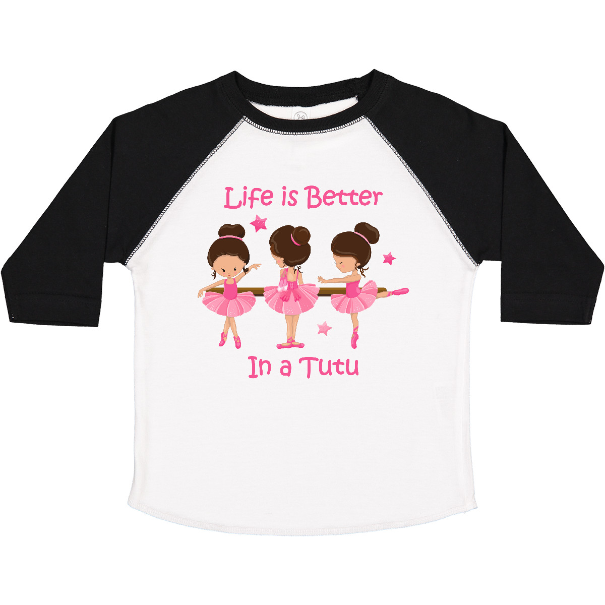 Inktastic Life's Better In A Tutu KS Kleinkind T-Shirt Life Is Ballerina Ballett - Bild 19 von 19