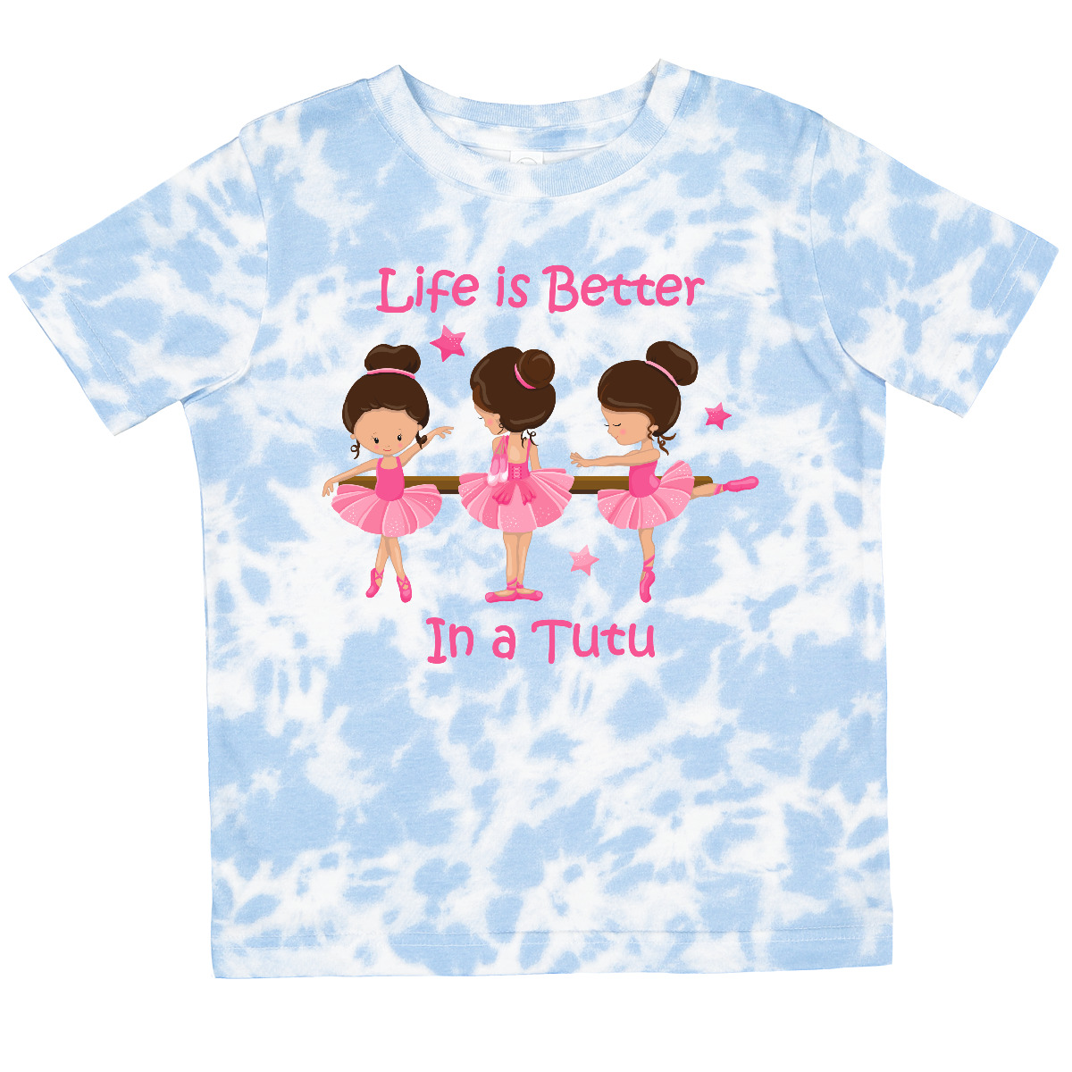 Inktastic Life's Better In A Tutu KS Kleinkind T-Shirt Life Is Ballerina Ballett - Bild 16 von 19