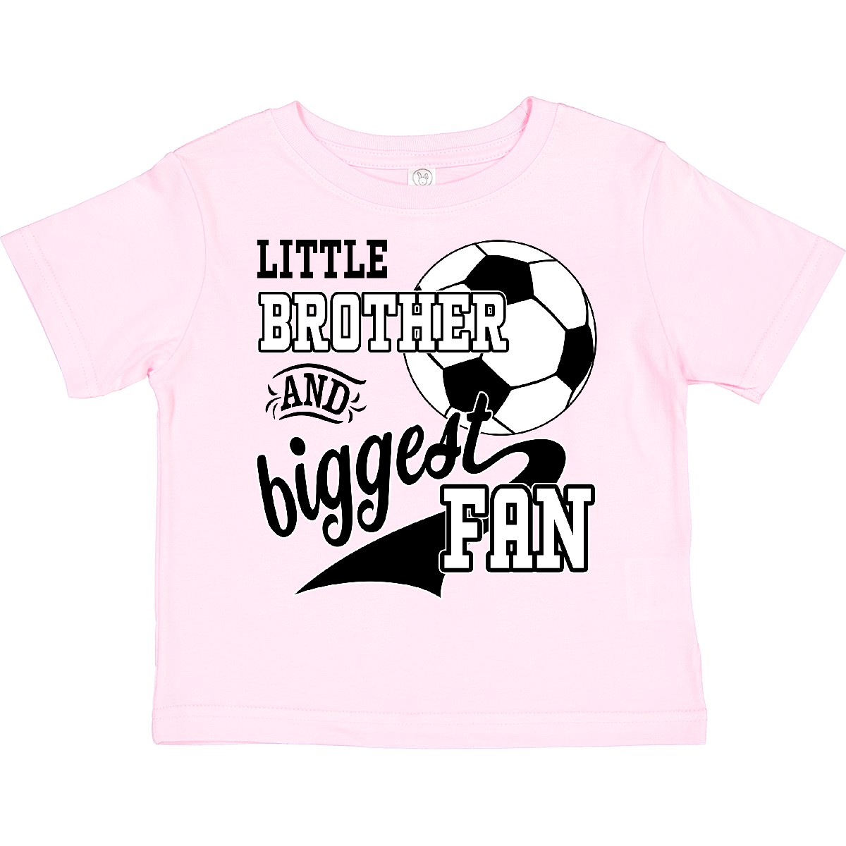Inktastic Little Brother And Biggest Fan- Soccer Player Toddler T-Shirt Sports - Picture 8 of 10