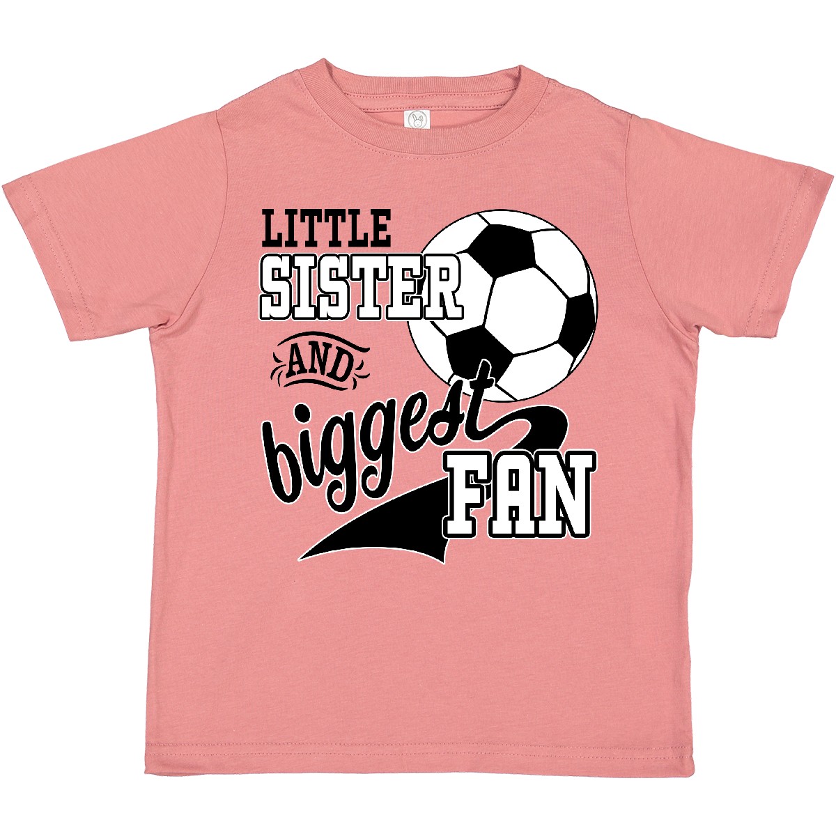 Inktastic kleine Schwester und größter Fan - Fußballspieler Kleinkind T-Shirt Sport - Bild 11 von 20