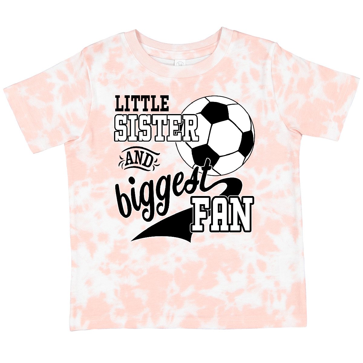 Inktastic kleine Schwester und größter Fan - Fußballspieler Kleinkind T-Shirt Sport - Bild 17 von 20