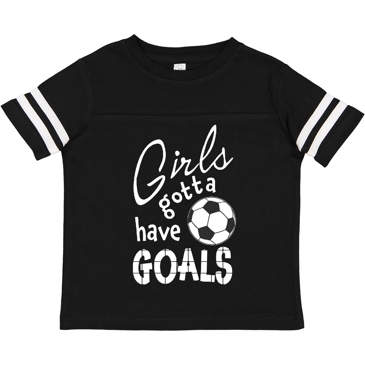 Inktastic Girls Gotta Have Goals - Fußball Kleinkind T-Shirt Sport Mädchen Fan Cheer - Bild 3 von 9